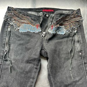 Y2K Miss Sixty! Original size 28 hip slung jeans. So cool and back on trend!